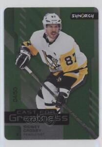 2021 Upper Deck Synergy Cast for Greatness Achievement Green /50 Sidney Crosby
