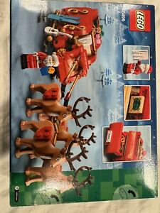 LEGO Santa Sleigh & Reindeers 40499 Christmas Building Set 343 Pcs