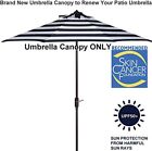 11 feet Outdoor Patio Umbrella Cover 8 Rib Replacement Polyester Canopy
