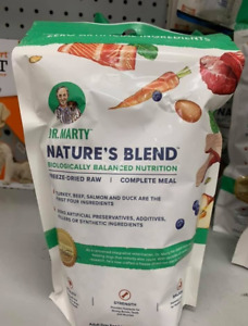 Dr. Marty Nature Blend puppy Freeze Dried Raw Dog Food 16 oz June 2024