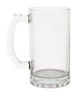 Glass Heavy  Sports Mugs with Handles   16 oz.