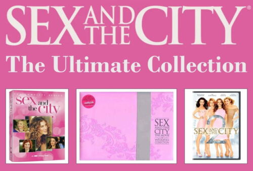 Sex & the City Complete Series Movie 1 & 2 Wedding Collection DVD