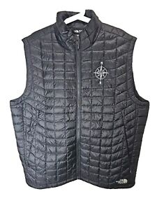The North Face Vest Mens L Black Trek Thermoball ECO Quilted