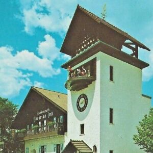 Glockenspiel Tower 1978 Frankenmuth Bavarian Inn Town Clock I-75 Pied Piper
