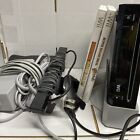 Nintendo Wii Console Bundle - BLACK RVL-101 Two Controllers +Games Tested Works