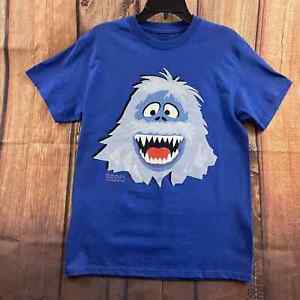 Rudolph Abominable Snowman Chill T Shirt Adult Medium Blue Short Sleeve Tee