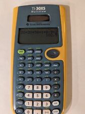 Texas Instruments TI-30XS MultiView **Tested Works*** - Blue Yellow