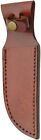 Brown Leather Sheath For Straight Fixed Blade Knife Up To 5