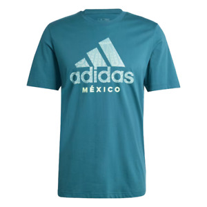 adidas Mexico DNA Graphic T-Shirt 24/25 (Mystery Green)