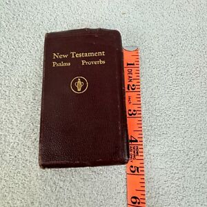 Vintage New Testament And Psalms 1948 Edition - KJV Pocket Bible