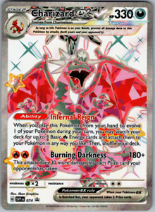 Pokemon - Charizard ex - SVP 074 - Promo - Full Art - NM/M