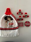 DRINK COCA-COLA Delicious & Refreshing hand kitchen TOWEL plus 5 kitchen magnets