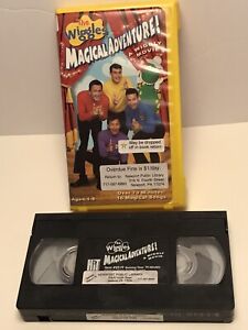 The Wiggles Magical Adventure Vintage Vhs Psyhodelic Kids Movie Very Very Trippy