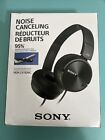 Brand New Sony MDR-ZX110NC Noise Cancelling Headphones MDRZX110NC, Black