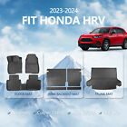 2023 2024 Honda HRV Floor Mats Trunk Mat TPE Backrest Mat Trunk Cargo Liners