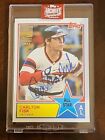 New ListingCARLTON FISK WHITE SOX 2023 TOPPS ARCHIVES HALL OF FAME SIGNATURES AUTO #D 1/1
