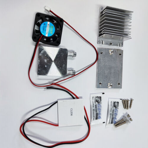 TEC1-12706 Thermoelectric Peltier Module Water Cooler Cooling System Kit DIY US