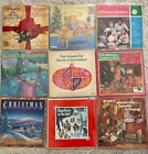 9 VINTAGE  MUSIC Christmas ALBUM LOT HALLMARK FIRESTONE TRUE VALUE