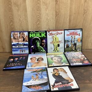 New Listing10 DVD Lot Action , Comedy, The Incredible Hulk, Space, Cowboys, Office Space