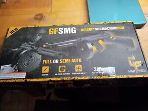 GameFace ASRGTH GFSMG Thompson Airsoft Submachine Gun Black Full/Semi Auto