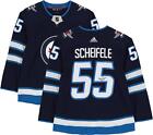 Mark Scheifele Winnipeg Jets Autographed Navy Adidas Authentic Jersey