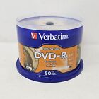 Verbatim LightScribe DVD-R 16x Blank Discs 4.7GB 120m 50 Pack NEW