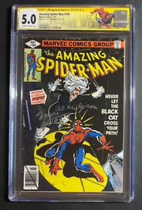 Amazing Spider-Man 194 CGC 5.0 SS Marv Wolfman & Al Milgrom 1st Black Cat Marvel