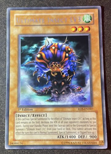Rare Insect LV3 RDS-EN007 Rare 1st Edition Yugioh Card