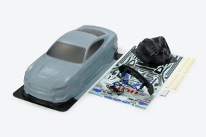 Tamiya 47485 1/10 RC Painted Body Set Corsa Grey for Ford Mustang GT4