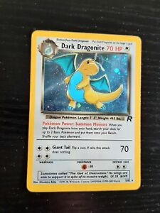 Dark Dragonite 5/82 Holo - Team Rocket Pokemon Card ~*LP*-FREE SHIPPING!!*