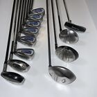 New ListingMen’s Complete Right Hand Golf Club Set + Callaway Driver + TaylorMade Hybrid