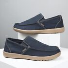 MENS SLIP ON WIDE FIT MEMORY FOAM CASUAL WALKING GYM SPORTS TAINERS SHOES SIZE