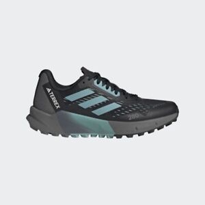 adidas Terrex Agravic Flow shoes women's size 9.5 color black blue gray