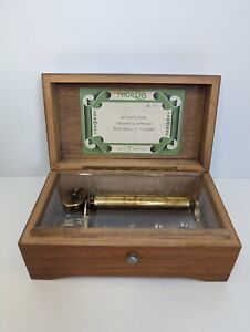 Vintage Thorens Music Box 3 Songs - AL 350 Great Condition, Plays Beautifully
