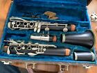 Vintage Martin Freres Wooden Bb Clarinet, Purchased New 1961, and Alligator Case