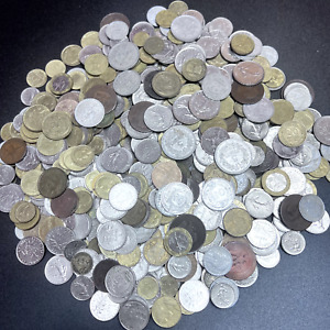 French Coins: 1LB of Random Coins from France, Coin Collection Lot