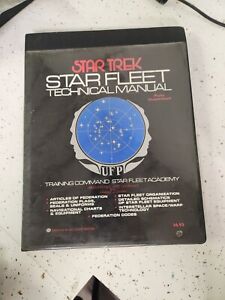 Franz Joseph Star Trek Star Fleet Technical Manual 1975 1st Edition 1st Printing