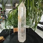 8.8LB White crystal obelisk Crystal energy column Reiki healing 4000g