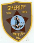VIRGINIA VA BRISTOL COUNTY SHERIFF NICE SHOULDER PATCH POLICE