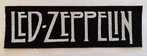 Led Zeppelin Cloth Patch Sew On Badge Rock Approx 2.5