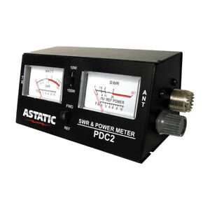Astatic 302-PDC2 Compact 3-Function SWR & Power Field Strength Test Meter
