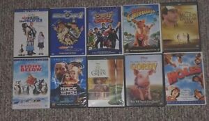 Disney Family Movie DVD Lot of 10-Witch Mountain-Pacifier-8 Below-SkyHigh-Gordy