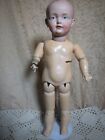Antique German  Kley & Hahn Character Bisque Doll 531 Composition body 16