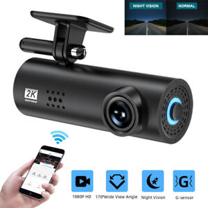 1080P Wifi Car Dash Cam Front/Rear Video Recorder Camera G-sensor Night Vision