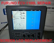 SALE! New! FURUNO FCV-1100L ** REPAIR SERVICE** LCD DISPLAY SCREEN FADED CRACKED