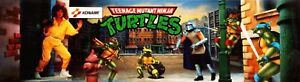 Teenage Mutant Ninja Turtles Arcade Marquee For Reproduction Header/Backlit Sign