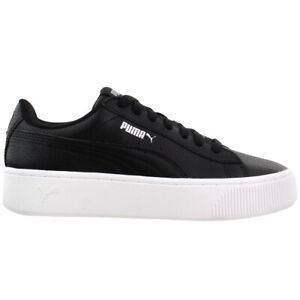 Puma  Vikky Stacked L Womens Black Sneakers Casual Shoes 369143-01
