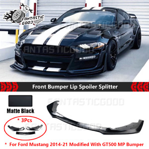 Fits For Ford Mustang GT500 MP Style Bumper 2014-2021 Replacement Front Lip Kit
