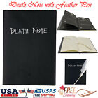 Journal Anime Theme Death Note Cosplay Notebook with Feather Pen & Bookmark