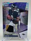 2021 Panini The National Lamar Jackson 3-color patch /10 Baltimore Ravens